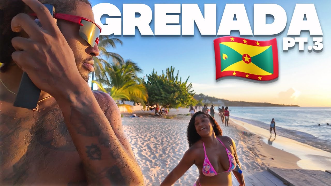 🌴 Grenada Paradise: Epic Beaches, Nightlife & Hidden Gems! (Pt.3) 🌊🇬🇩