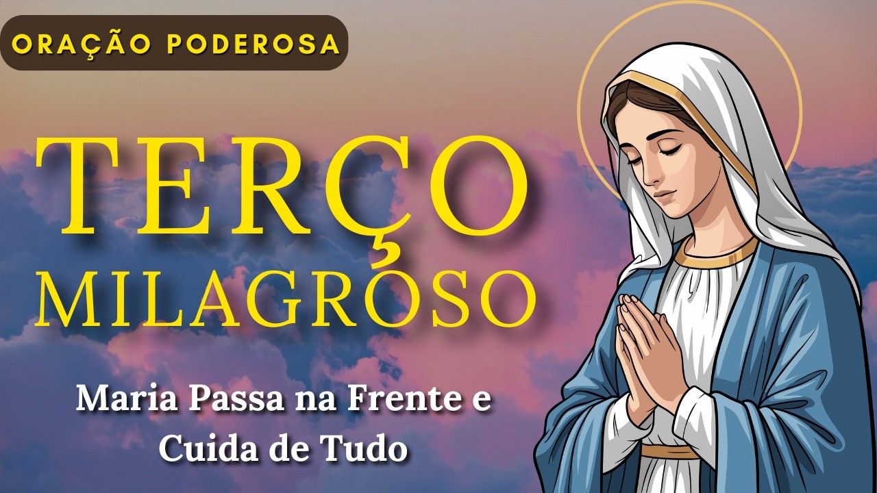 O Terço MILAGROSO de MARIA PASSA NA FRENTE 🙏🏽 Este Terço Irá Transformar Sua Vida