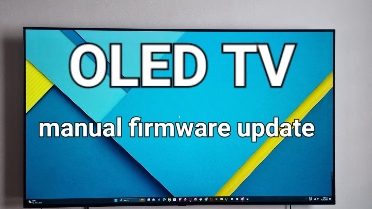 Lg OLED Firmware update