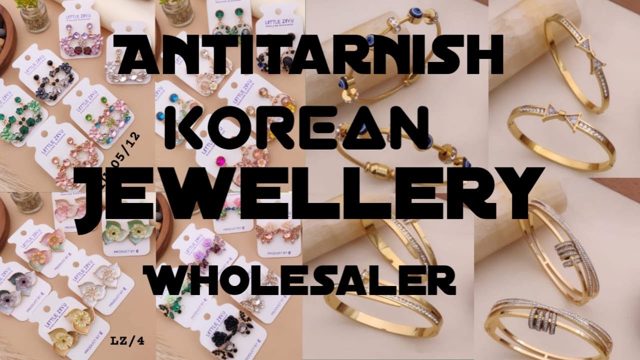 Anti Tarnish Jewellery Wholesale Market| Water Proof SS, Korean, Western Fashion Jewellery Supplier
