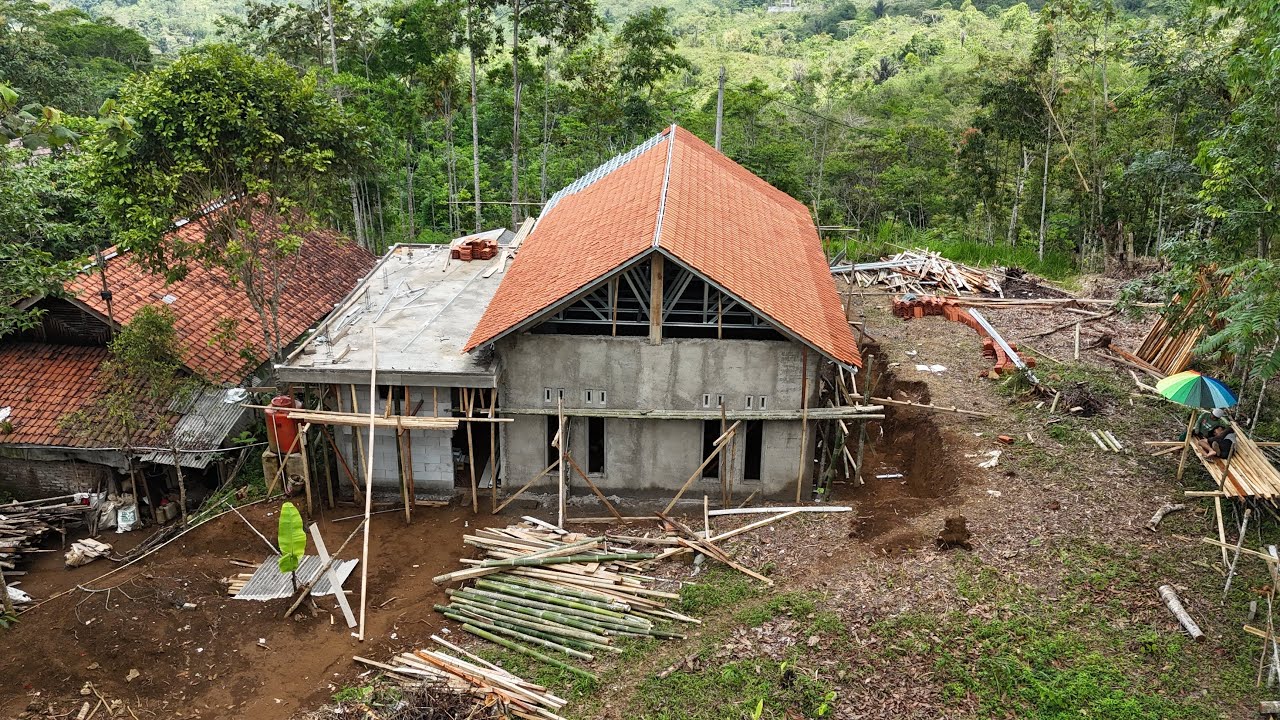 HARI KE 19 PEMBANGUNAN RUMAH KEYLA & MARWAH, PERKERJAAN MULAI MEMASUKI TAHAP FINISHING...