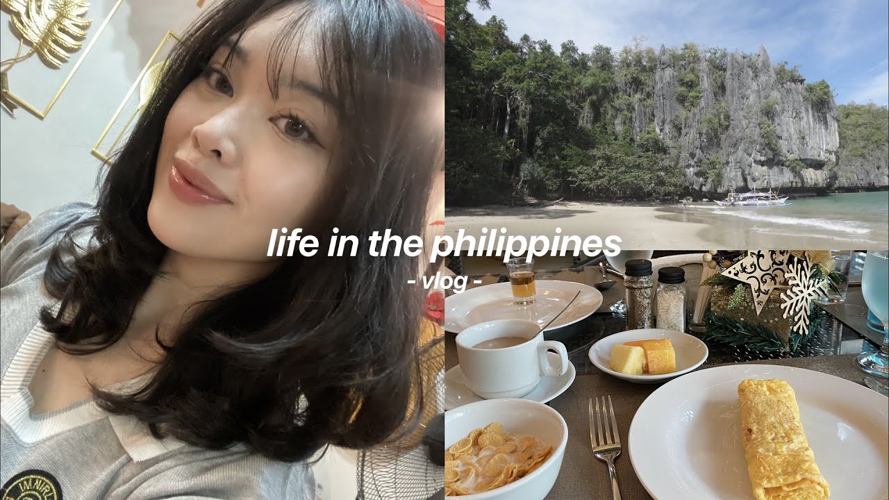 Living in the Philippines🏝️ underground river tour, traveling to Palawan, Puerto Princesa baywalk