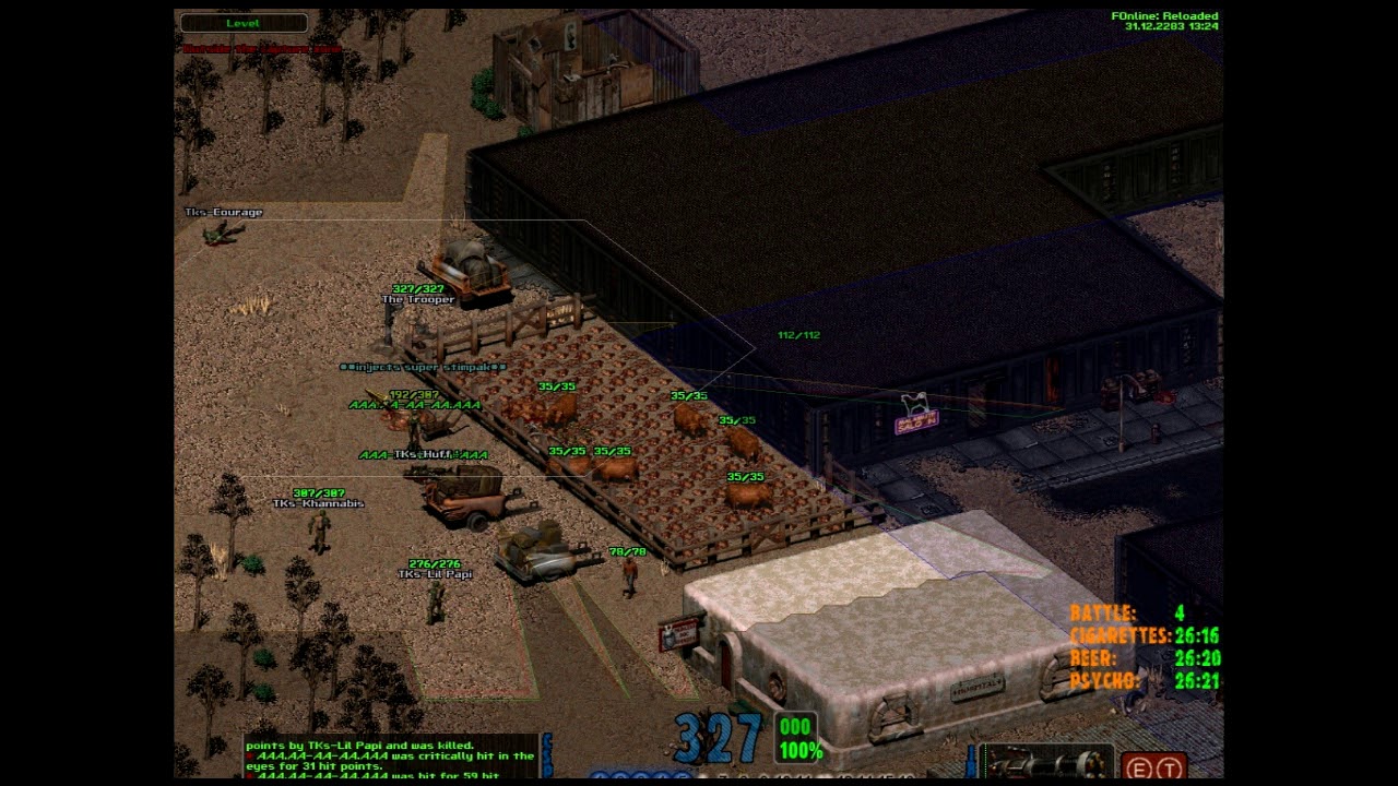 Fonline Reloaded - tactical retreat