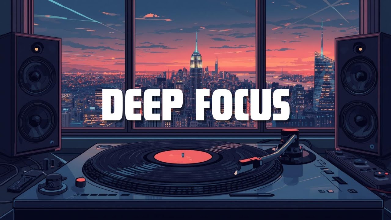 LOFI AMBIENCE 24/7 🌙 CALM CHILL BEATS FOR STUDY, FOCUS & RELAX