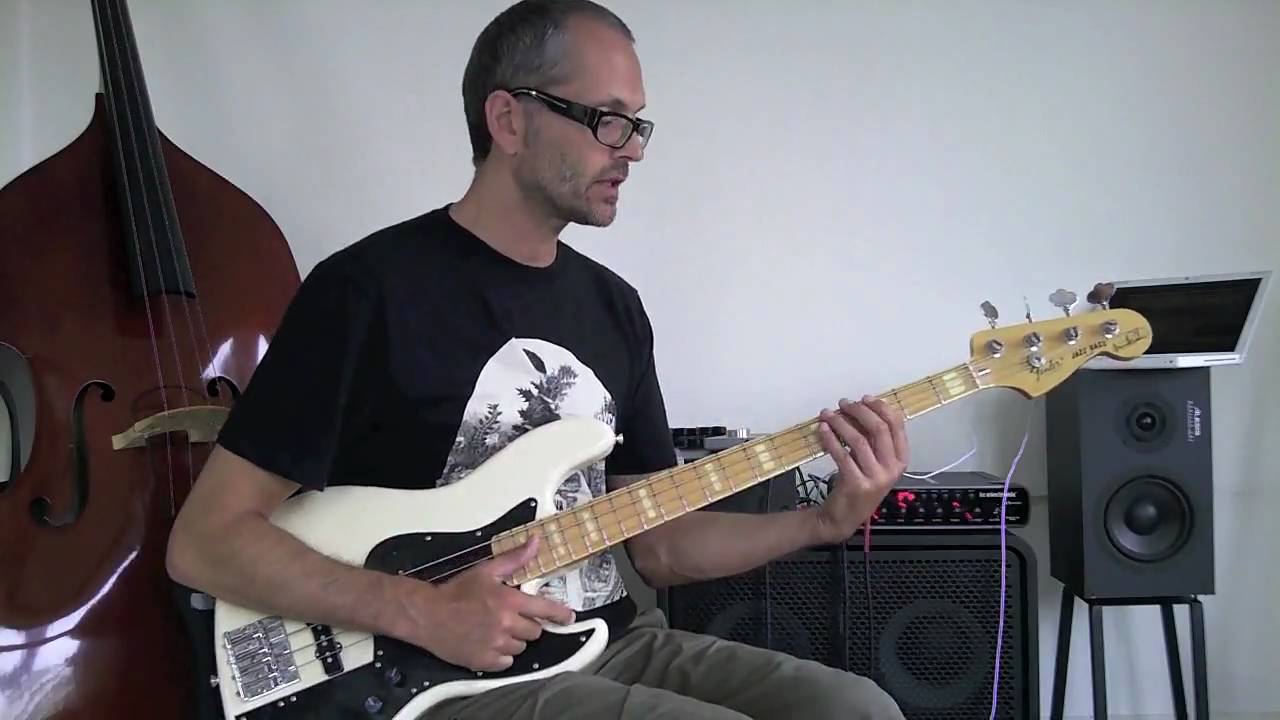 1. Slap bass lesson - beginner/intermediate