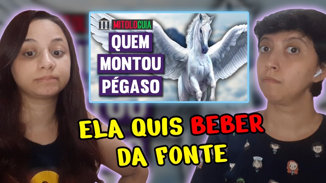 REACT O MITO DE PEGASO  - MITOLOGIA GREGA | Guilherme Analisa