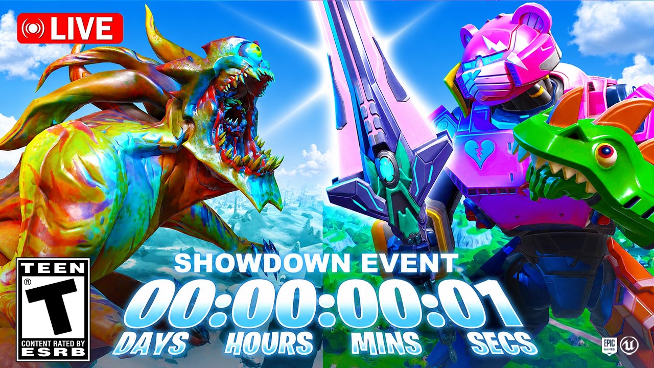 *NEW* FORTNITE FINAL SHOWDOWN LIVE EVENT RIGHT NOW!! SEASON 9 EVENT, NEW MAP, & MORE! (LIVE)