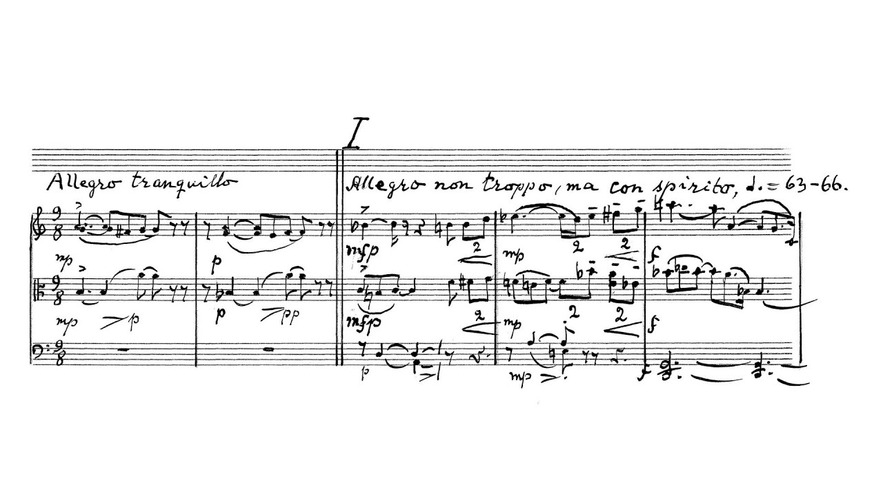 Edvin Kallstenius – String Trio