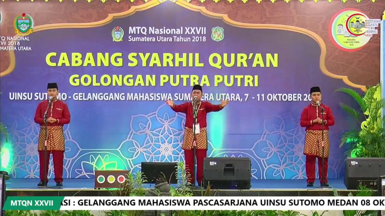 Luar  Biasa ! Penambilan Syarhil Qur