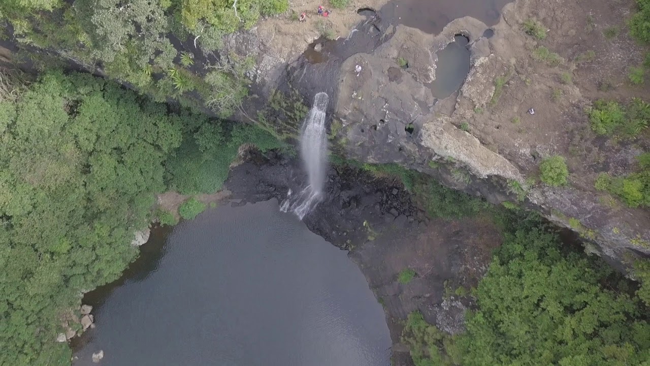Awesome hiking in Mauritius with the Marsloin team at Sept Cascades (7 Waterfalls).