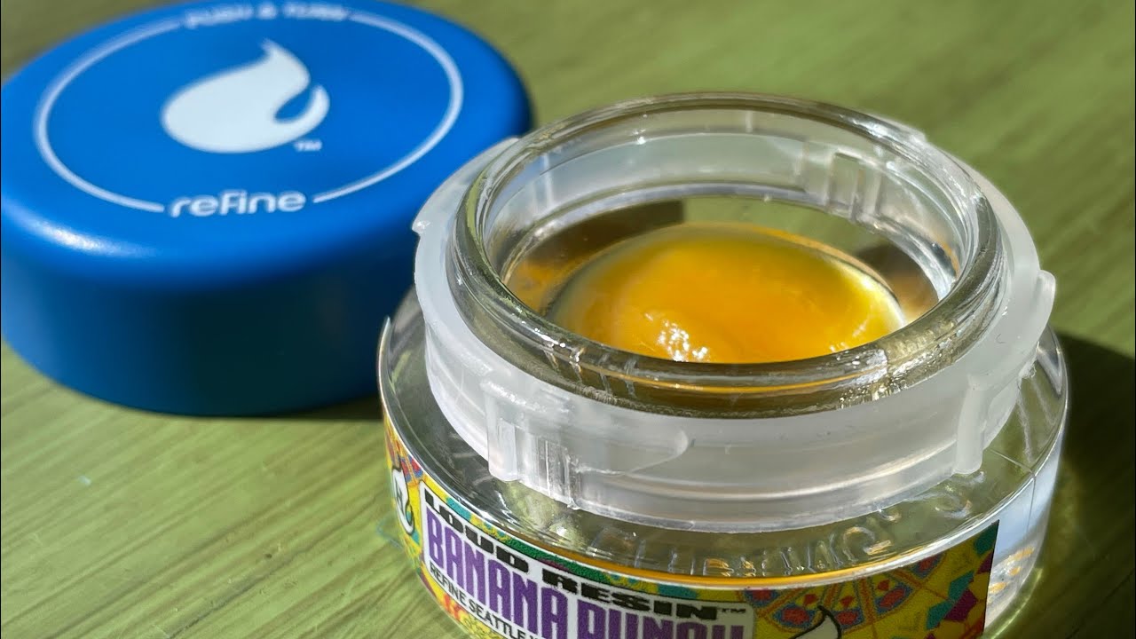Banana Punch Strain Review Featuring Refine Loud Resin in Washington State