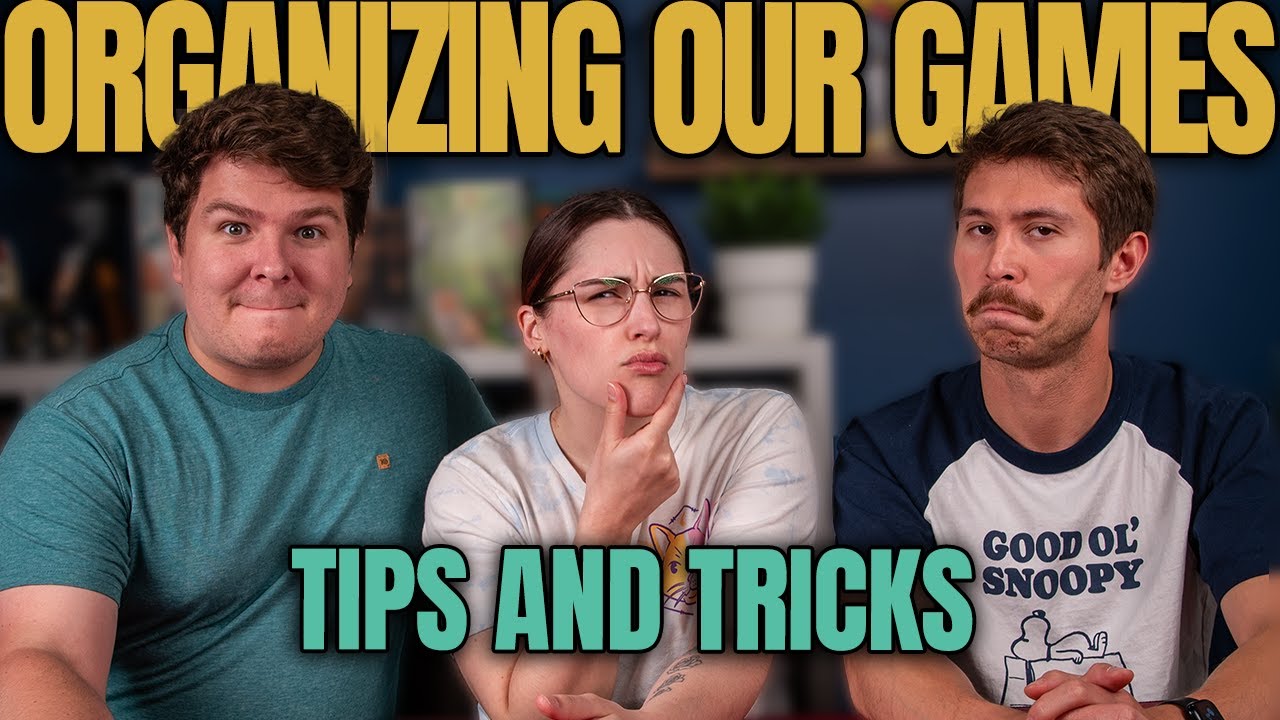 10 Tips for Organization Your Board Game Collection | Ft. BoardGameGarden