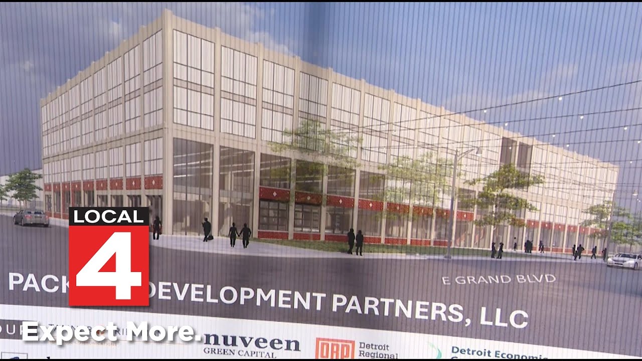 Detroit announces plans to redevelop former Packard Plant site