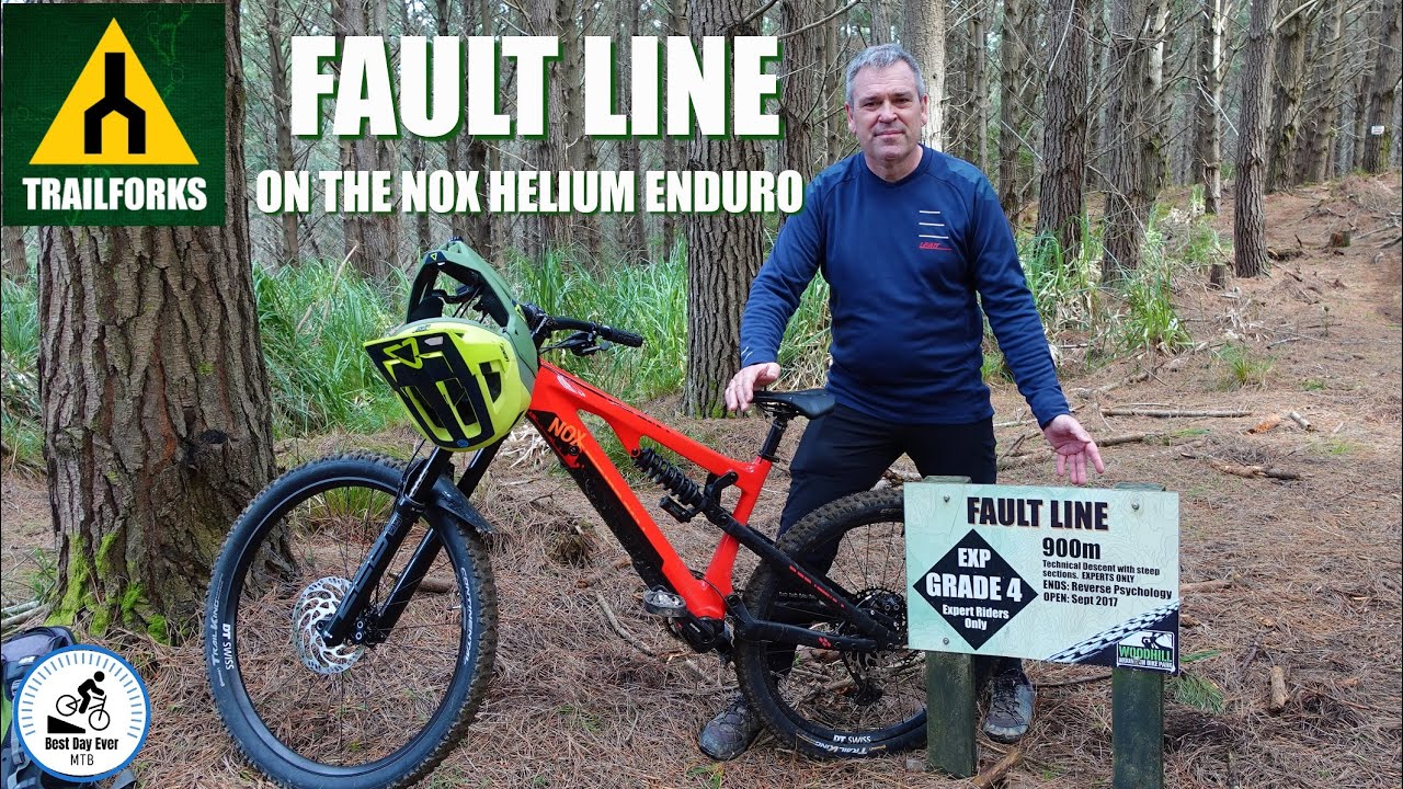 Fault Line- On the NOX HELIUM Enduro.