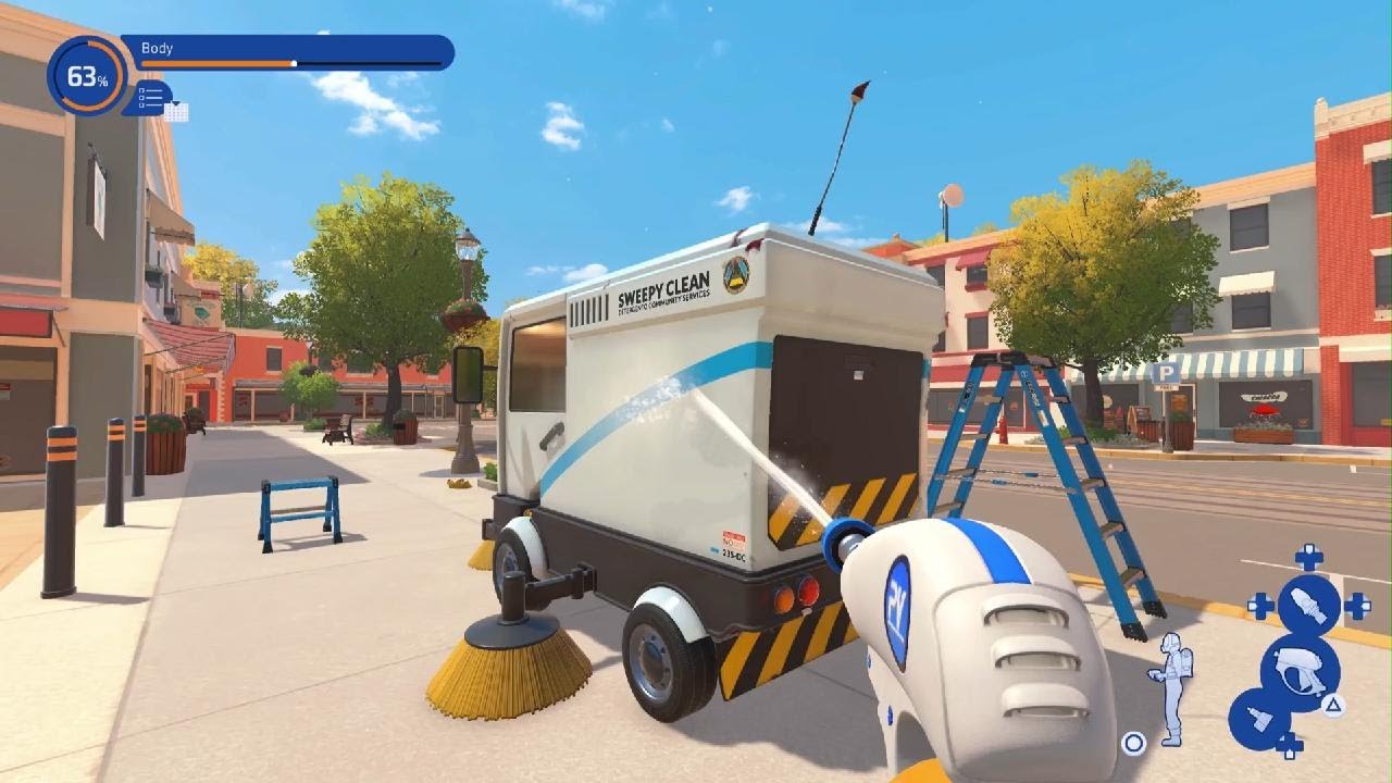 PowerWash Simulator 2 Road Sweeper andoffice
