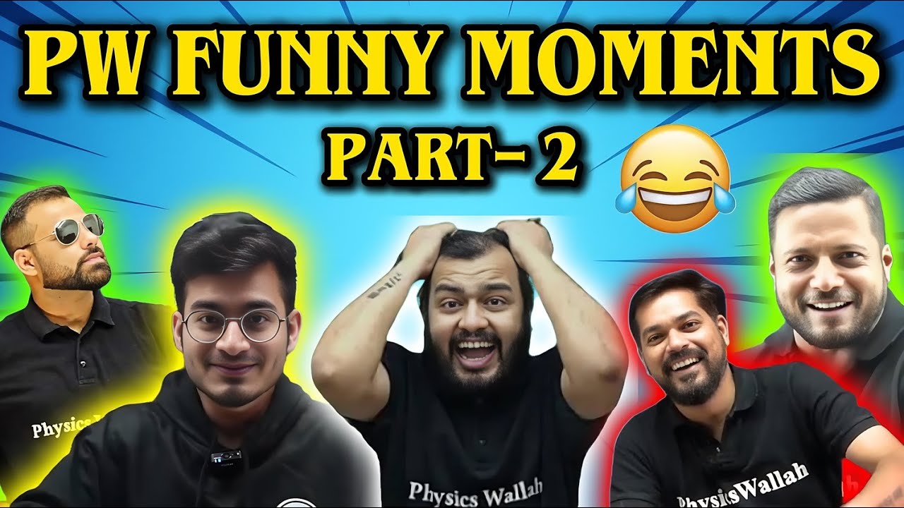 Funniest PW Classroom Moments 😂 Part-2 | Vipin Sir, Mr sir, Rajwant Sir, Alakh Sir | JEE | NEET