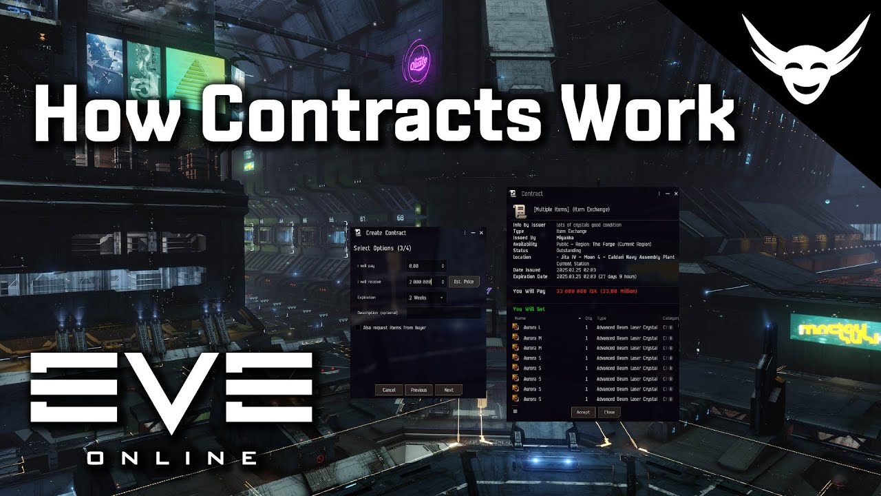 EVE Online - How Contracts Work