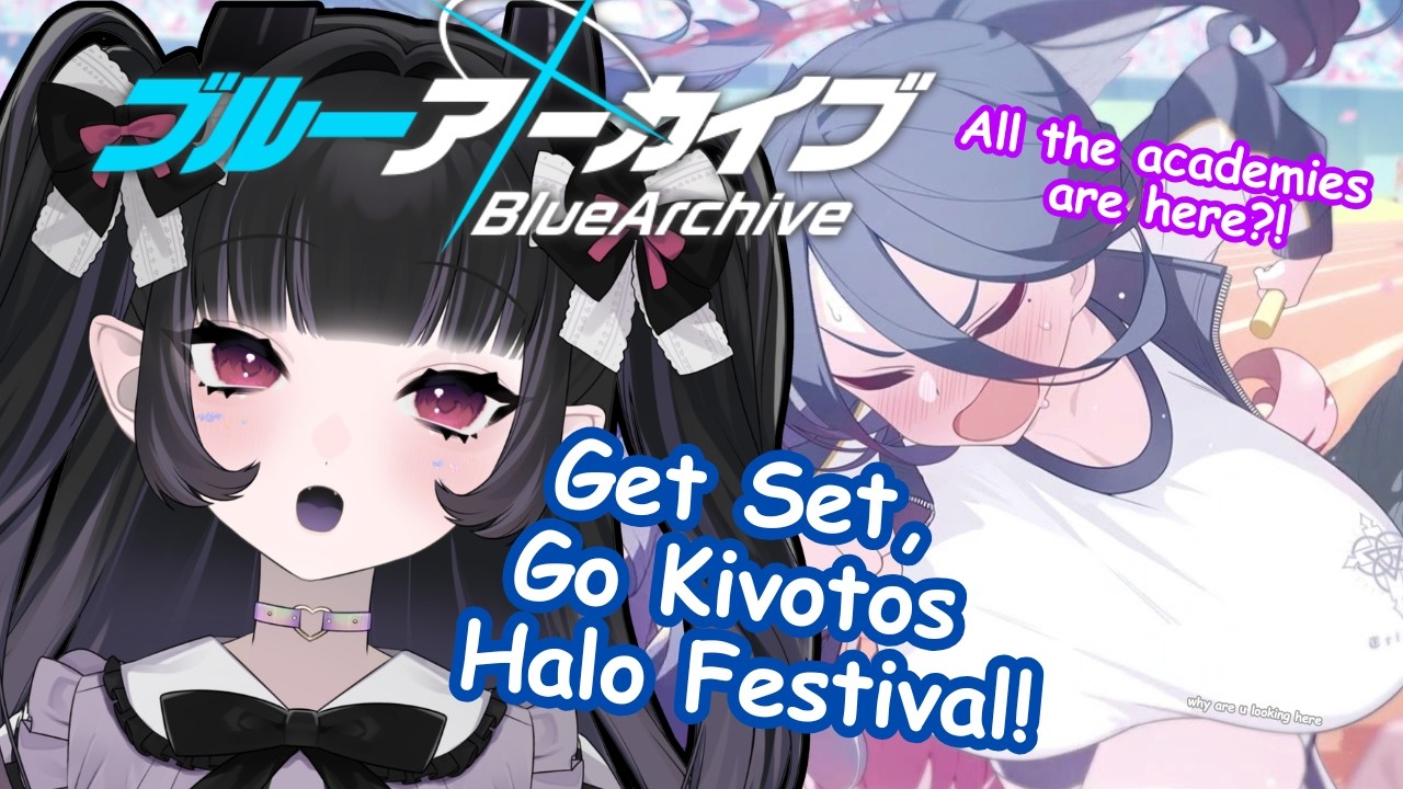 【Blue Archive】Get Set, Go! Kivotos Halo Festival! Voice Acting Event Story!