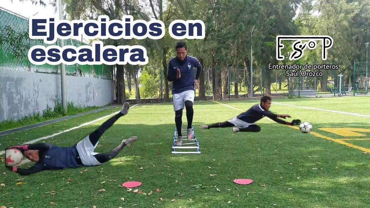 Mejora tu agilidad: ejercicios en escalera para porteros