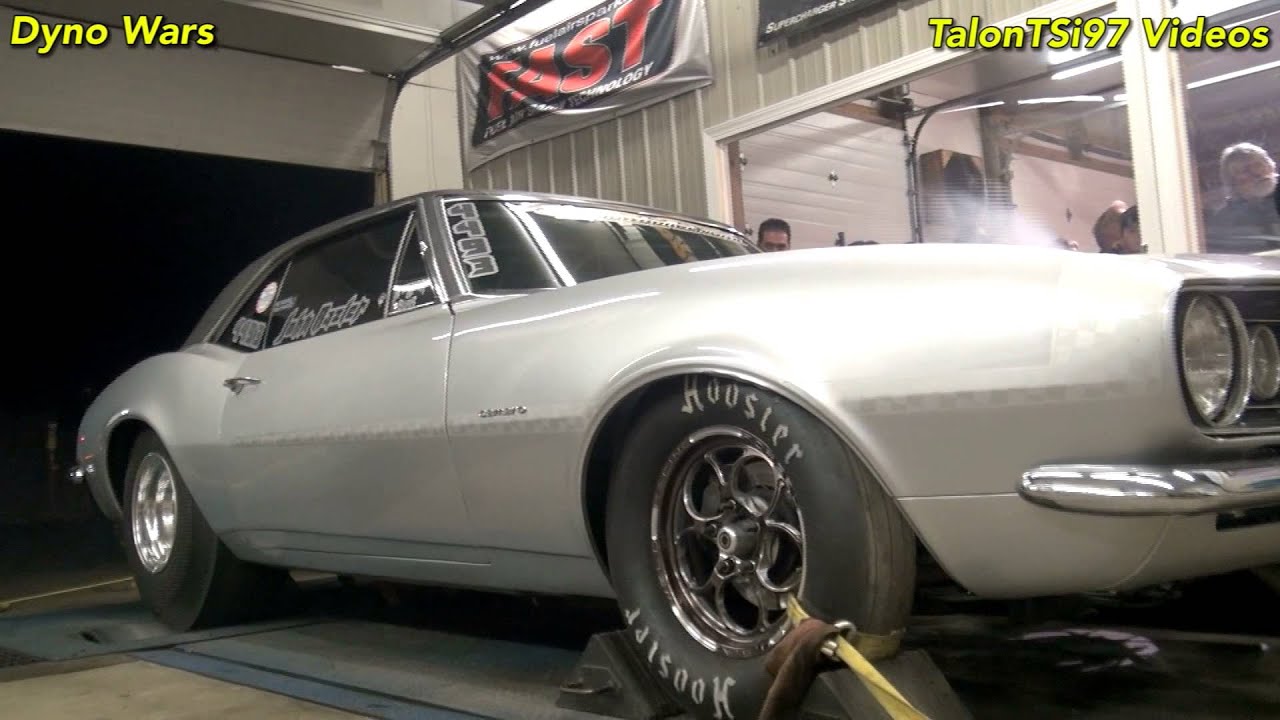Brutal Big Block Nitrous Camaro hits the Dyno