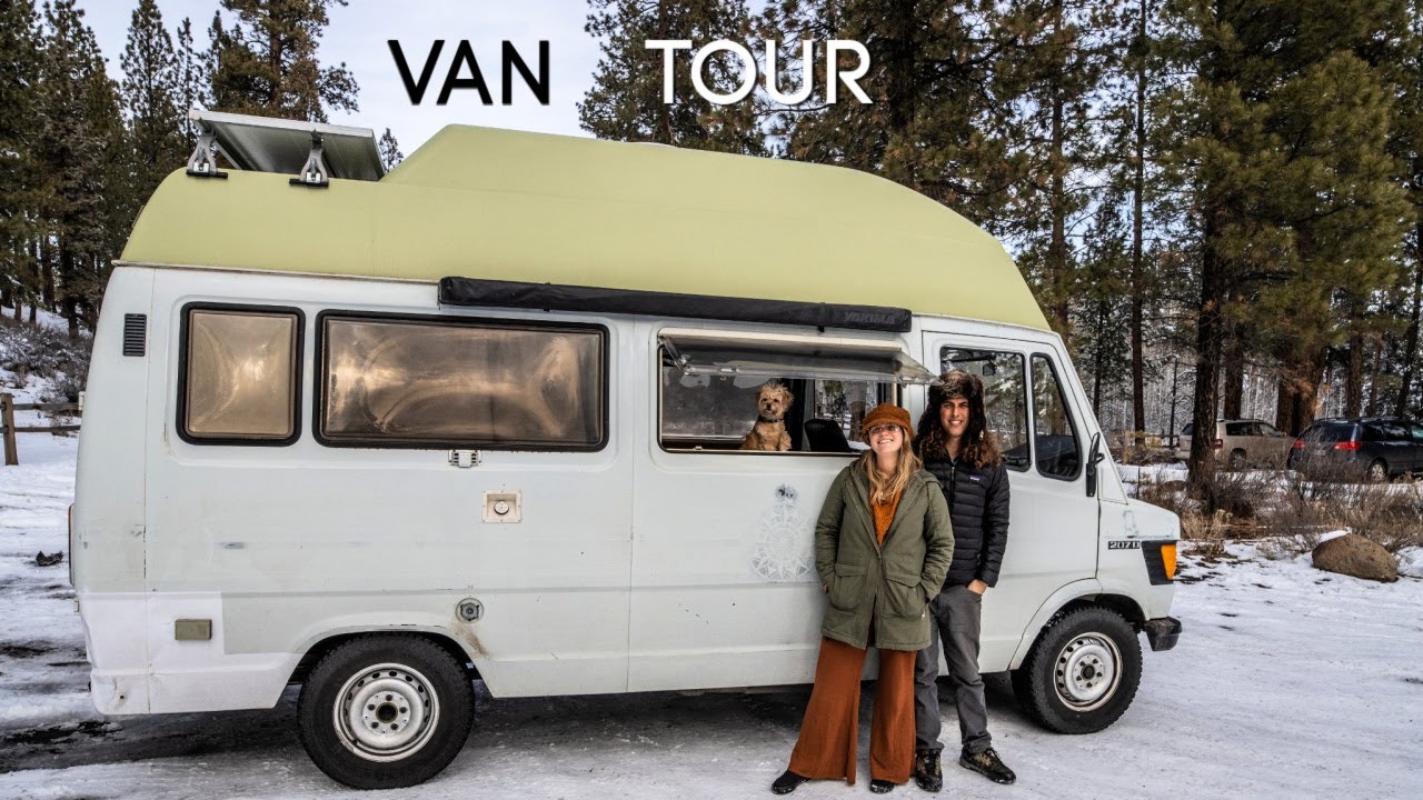 VAN TOUR | Rare 1979 James Cooke Mercedes/Westy Camper Van - Old School European Style Import to USA