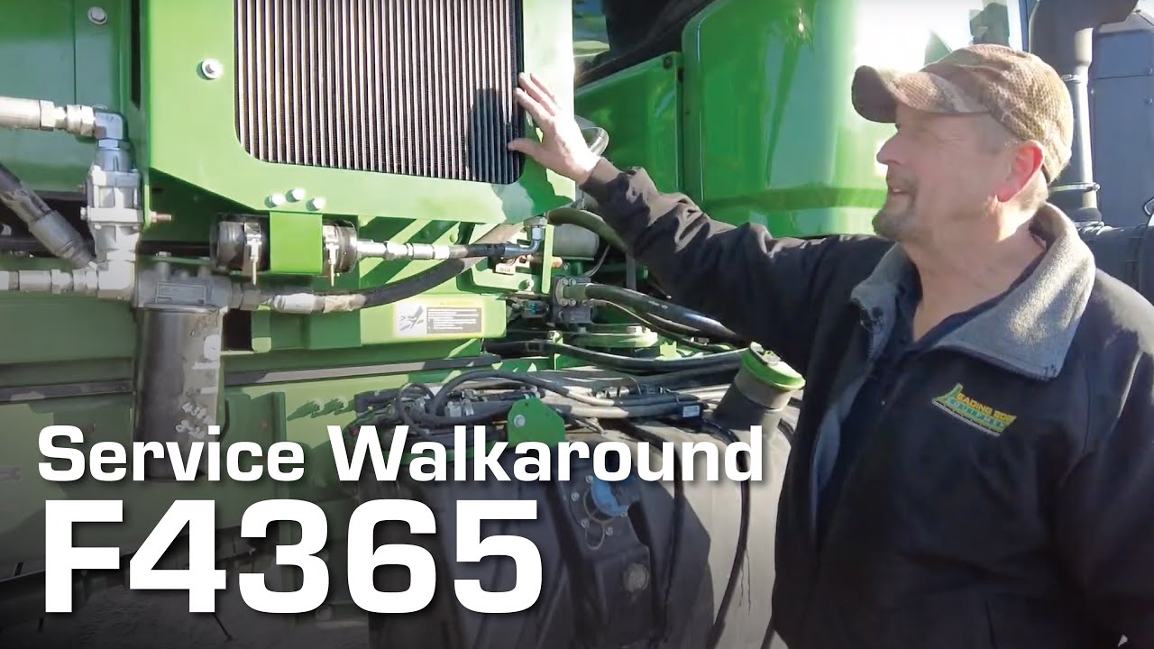 Service Walkaround: John Deere F4365 Nutrient Applicator