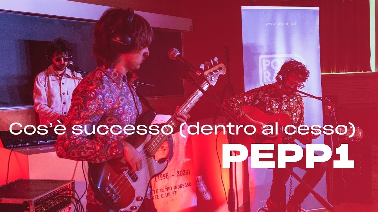 PEPP1 - Cos'è successo (dentro al cesso) (Live @ Soundcheck)