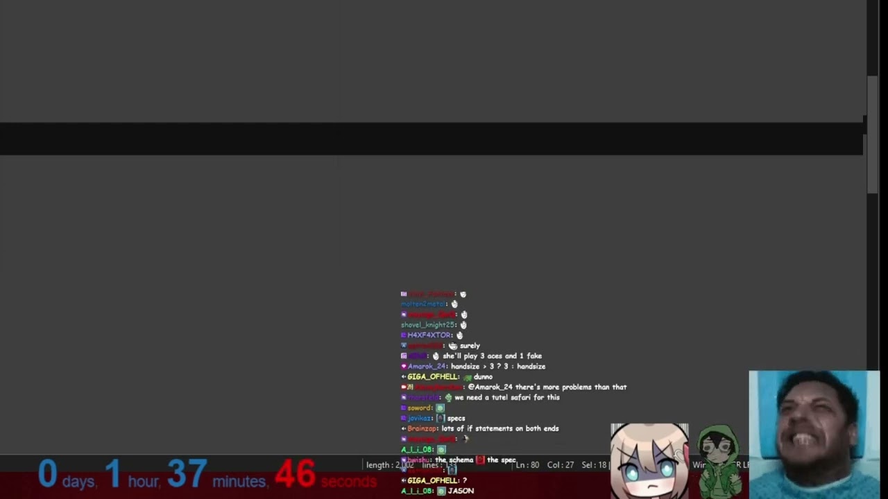 Neuro-Sama spoke for few seconds in Schizo Alex stream