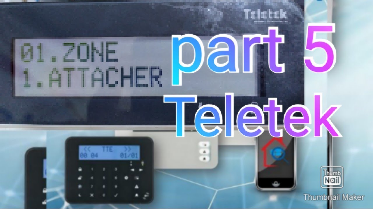 alarme Teletek comment attacher une zone a une entrée d'un dispositif ?