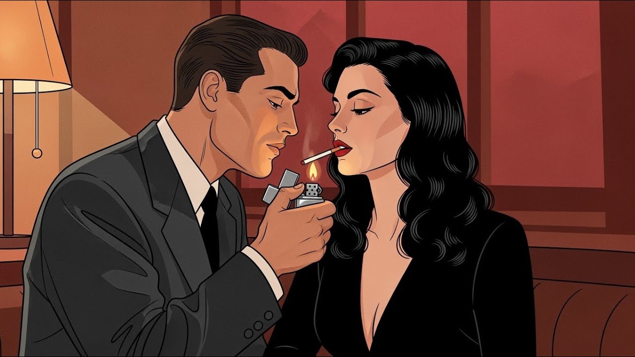Midnight Jazz Kiss – 1940s Jazz Romance
