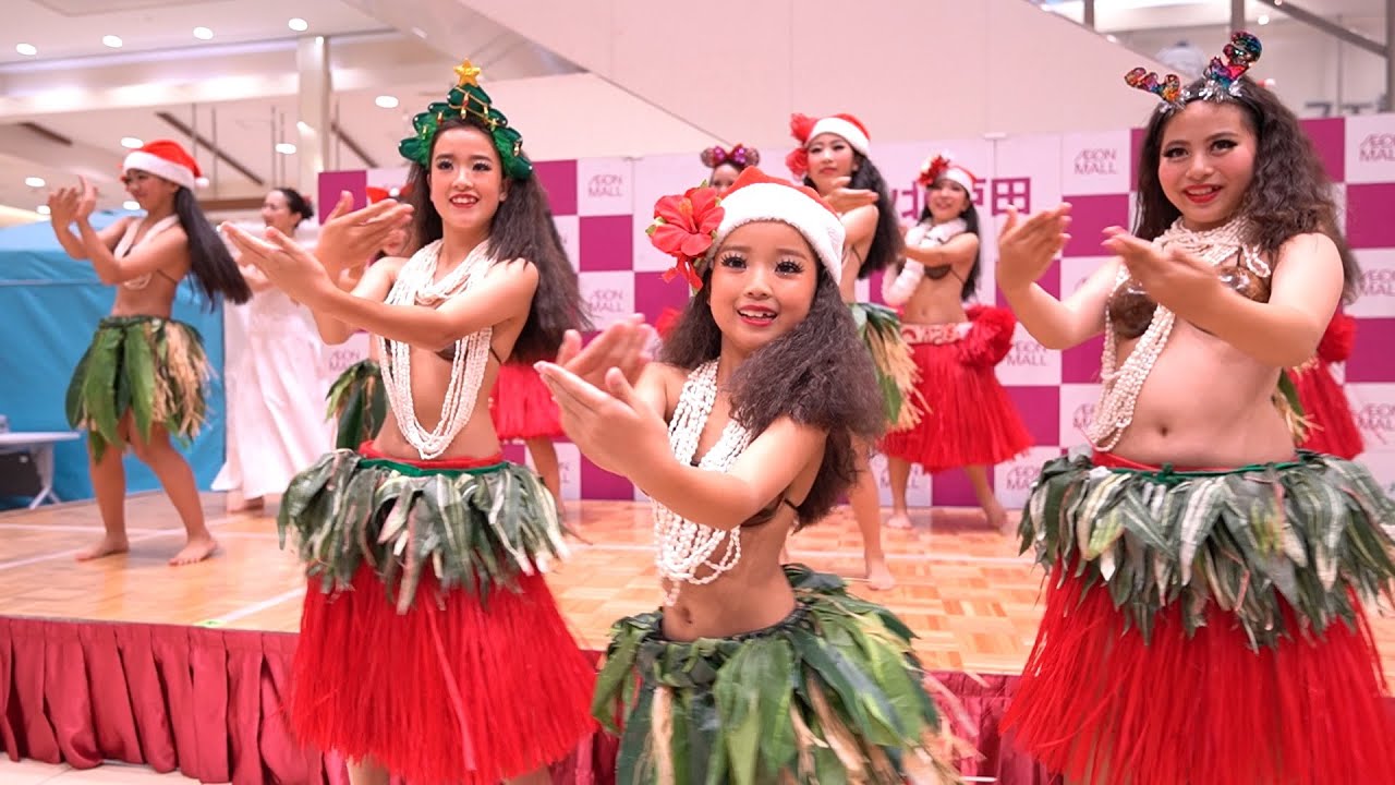 タヒチヌイ　イオンモール北戸田　2024年 秋　2回目　Tahiti nui　KITA-TODA　ポリネシアンダンスショー　Polynesian tahitian　SAITAMA　恋人たちのクリスマス