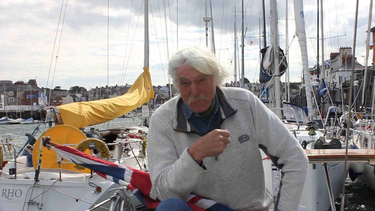 Tom Cunliffe has Ensign Envy in Weymouth. &copy;Tom Cunliffe
