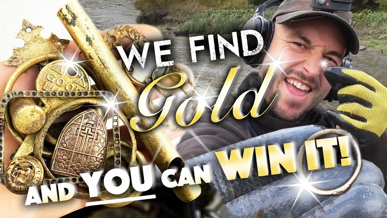 Amazing GOLD found Mudlarking a London Creek - and YOU could win it!
