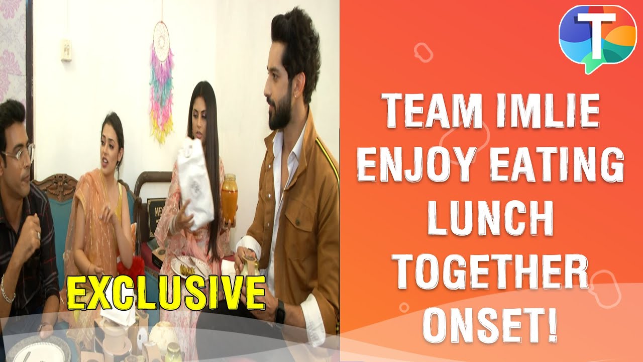 Imlie's Megha Chakraborty, Karan Vohra, Seerat Kapoor & Chirag Mehra ENJOY lunch together onset