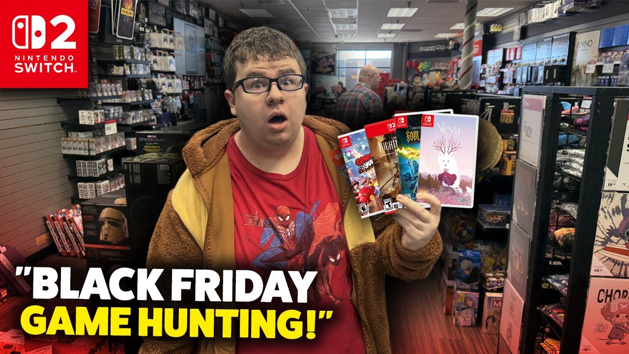 ULTIMATE Nintendo Switch 2 Black Friday Game Hunting!