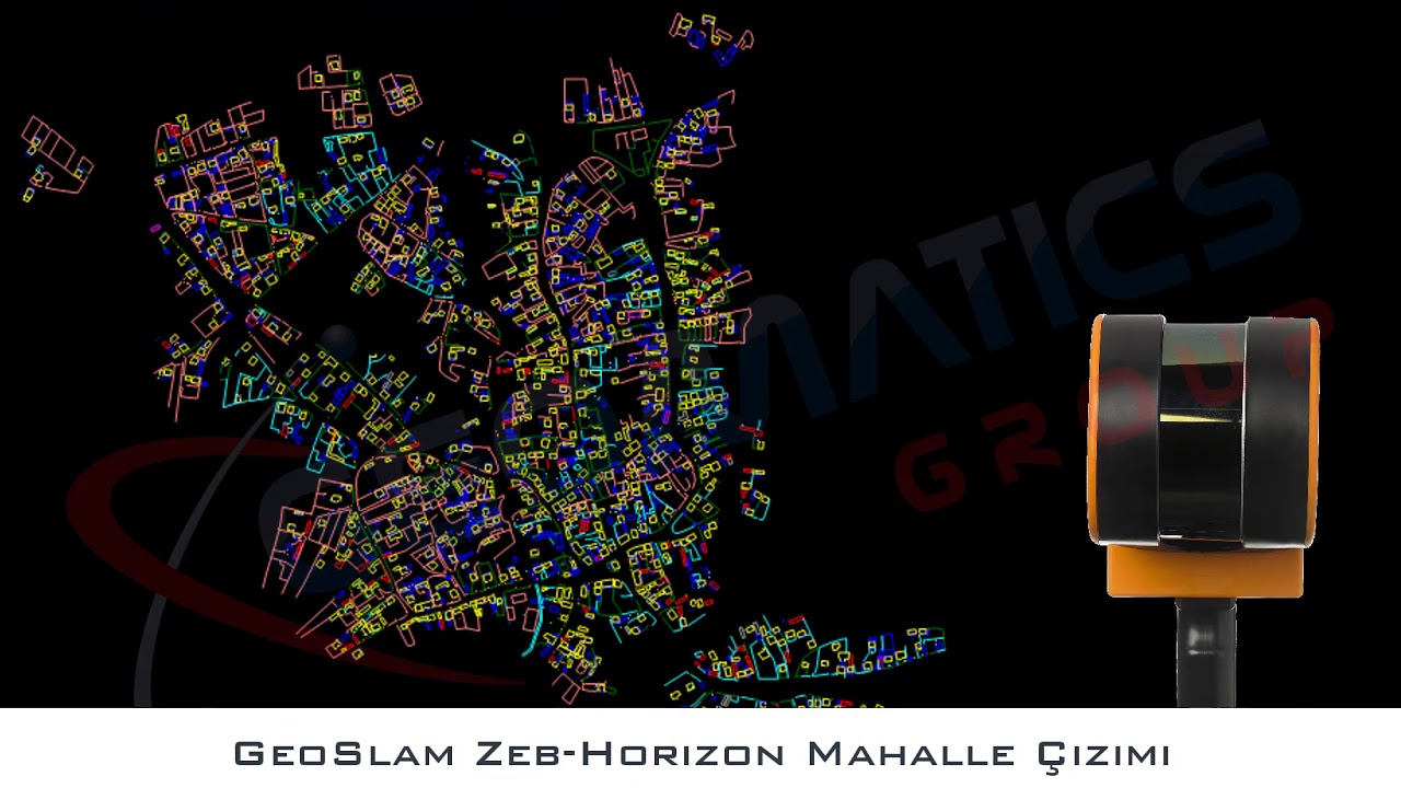 GeoSlam Lidar ile Mahalle Kadastro Mülkiyet Ölçümü
