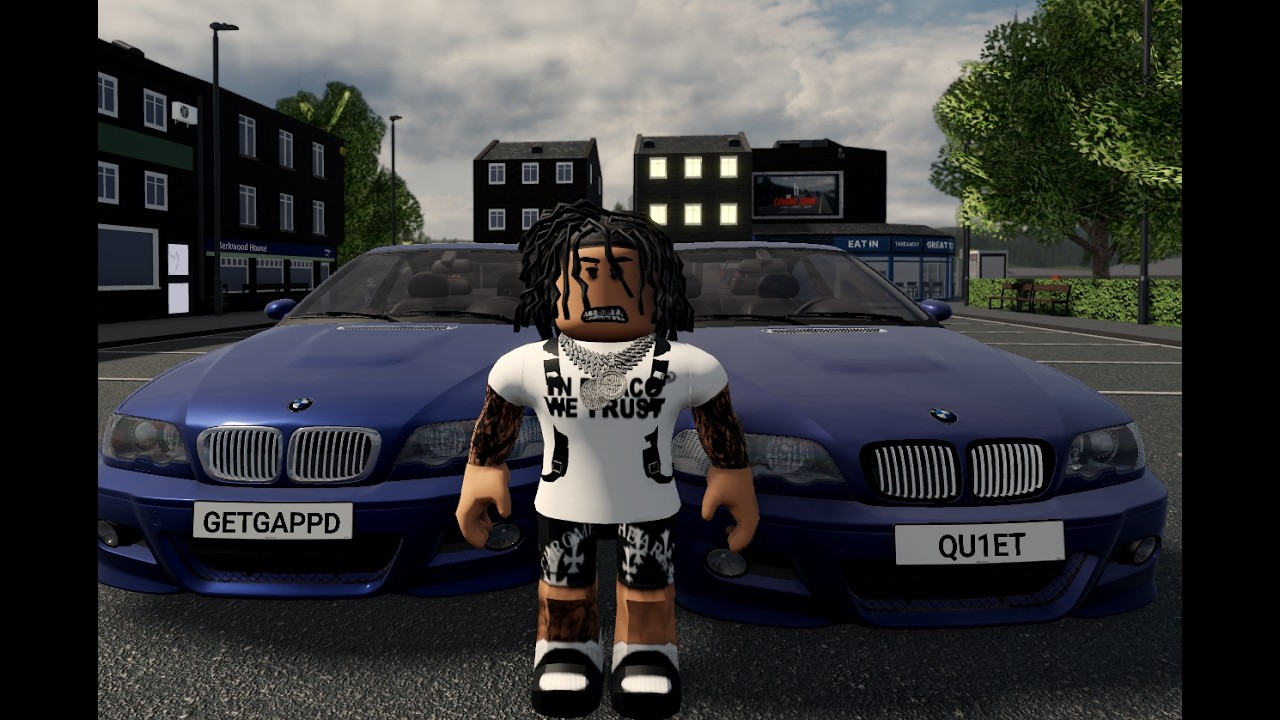 BMW E46 M3 DRIVING GAMEPLAY IN HYDROX SANBOX UK V2 ROBLOX!!!