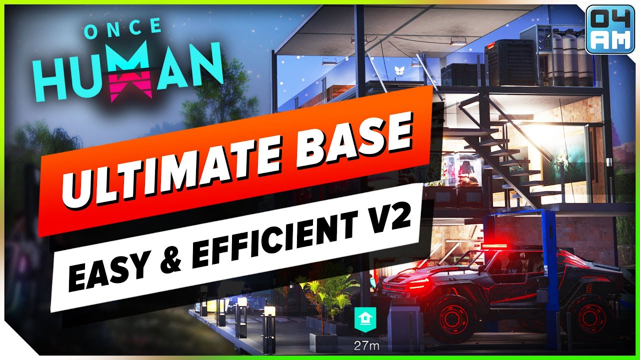 Once Human MY ULTIMATE Base Design for ANY Scenario - Easy Building Guide