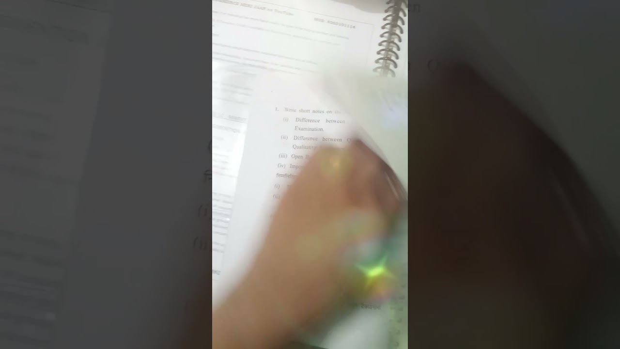 Assessment for Learning # Previous year Question paper May 2019#B.Ed.