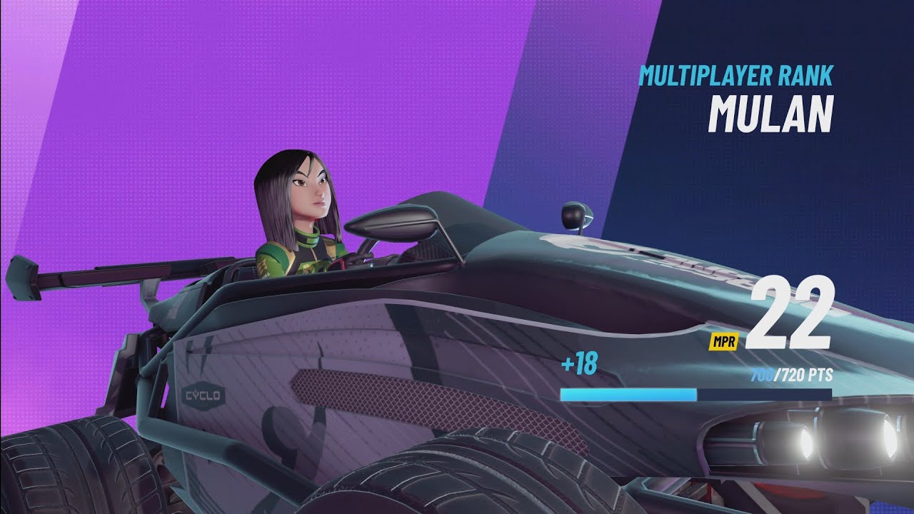 MULAN - TEAM RANK MATCH - Disney Speedstorm