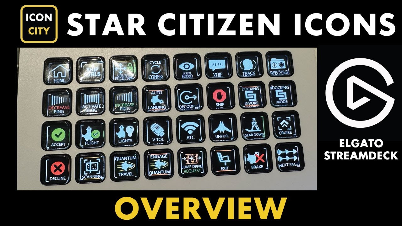 Star Citizen 3.20 ready iCon Pack - from iConCity.com