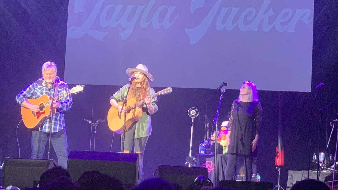 Layla Tucker sings Don’t tell Mama I was drinking w her dad Jerry Lassiter 6/3/23