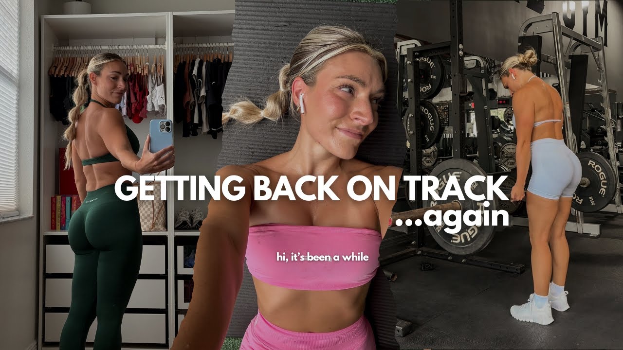 how i'm trying to get back on track......again