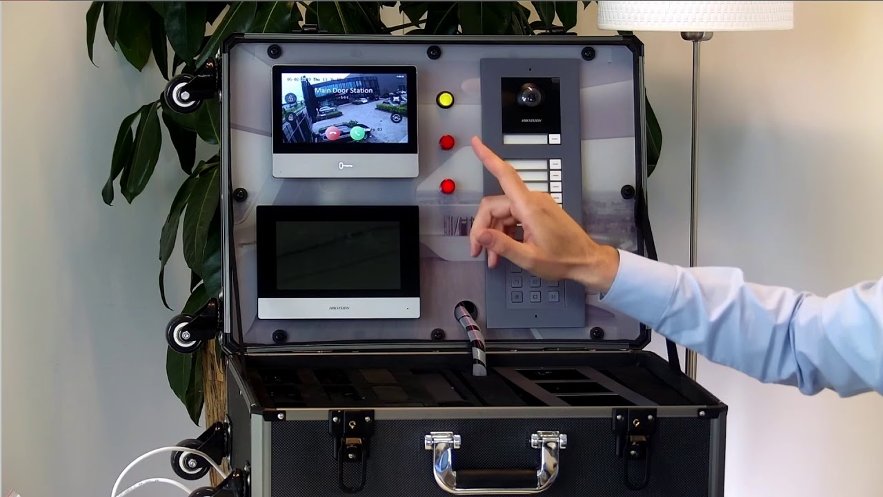 Hikvision Explains - 2nd Generation IP Intercom Demo Case