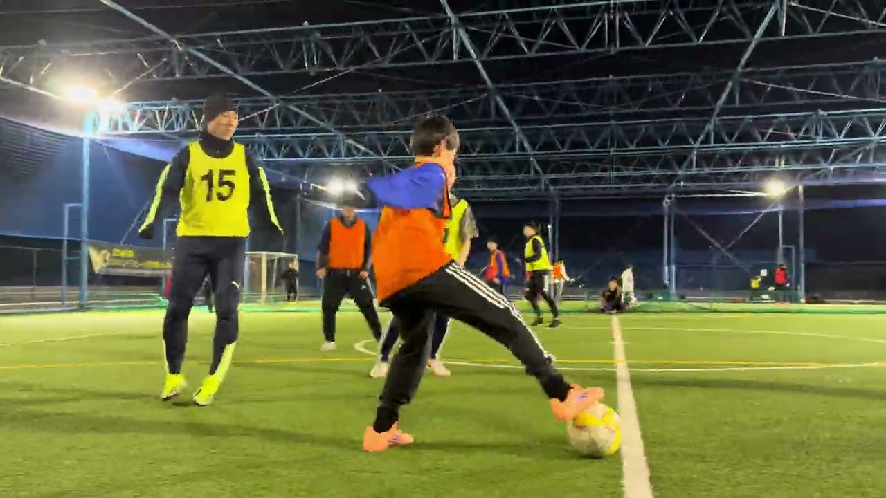 2026.2.18❿    #ララガーデン川口　#サッカー　 #カワキンパーク 　#フットサル　#川口 #美女と野獣　#怪我に注意 #水曜どうでしょう