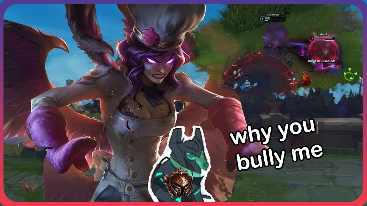 Bronze Mordekaiser loses to top Morgana (League of Legends)