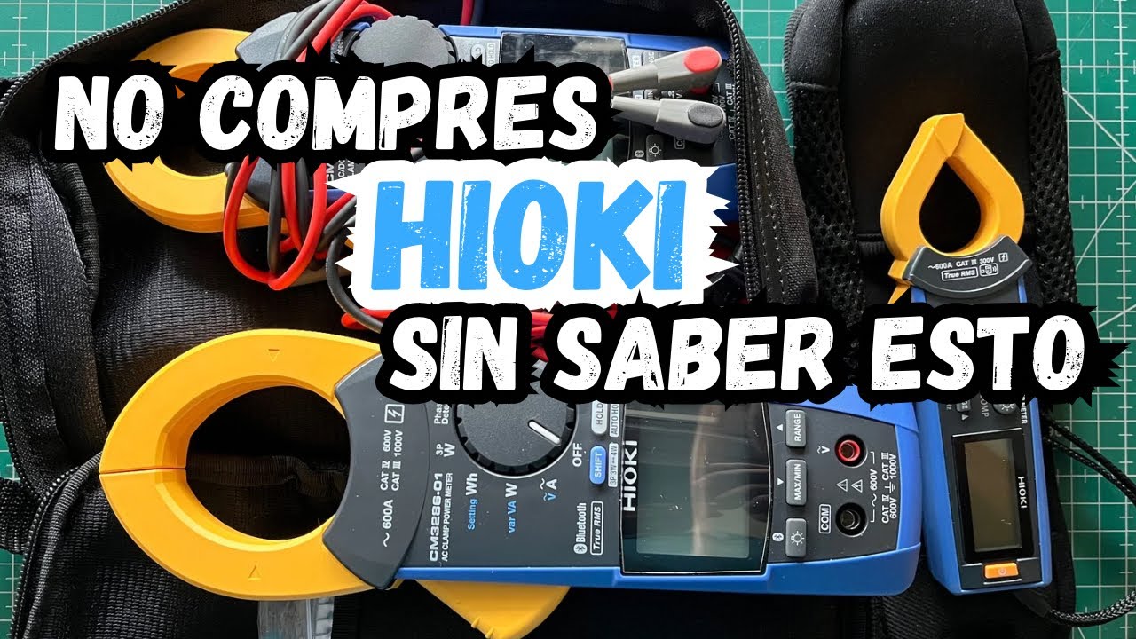 ⚠️MIRA éste video ANTES de comprar equipos HIOKI (Indignado) | Información📢