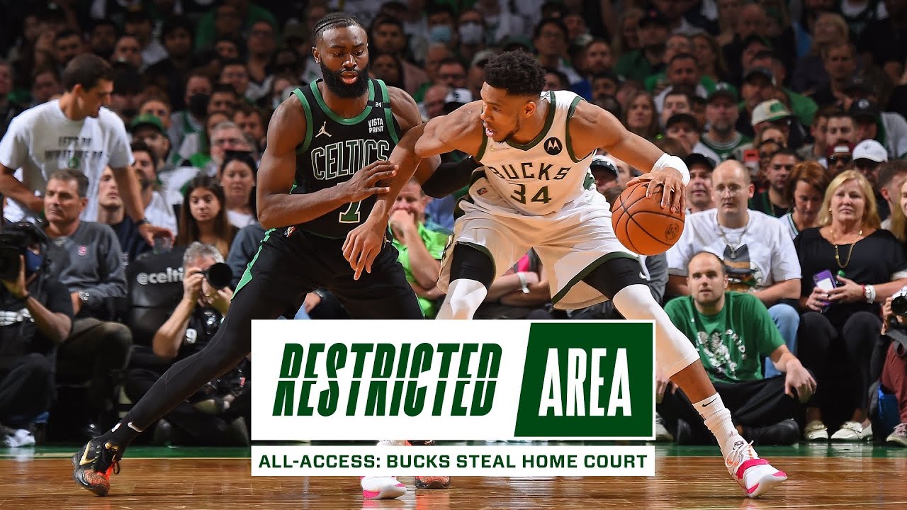 All-Access: Bucks Steal Home Court Advantage, Beat Celtics In Game 1 | Giannis Triple-Double
