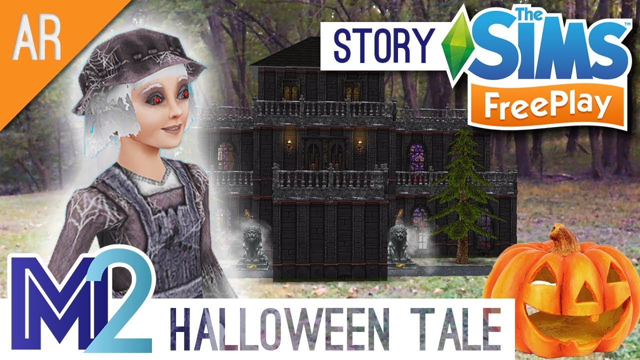 Sims FreePlay AR Story - A Halloween Tale (Machinima)