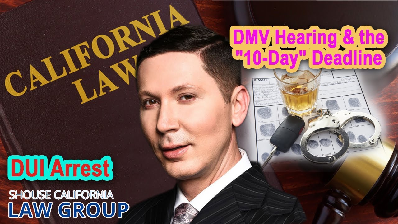 DUI Arrest: DMV Hearing & the 